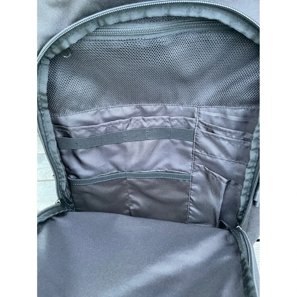 Nike 3brand Deluxe Backpack Black White Laptop Bag 9AT037-023
